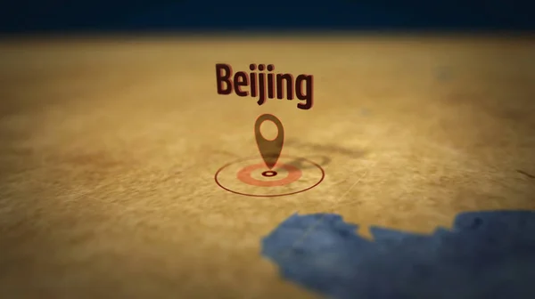 Pekin Haritası üzerindeki