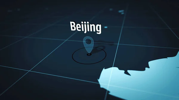 Pekin Haritası üzerindeki