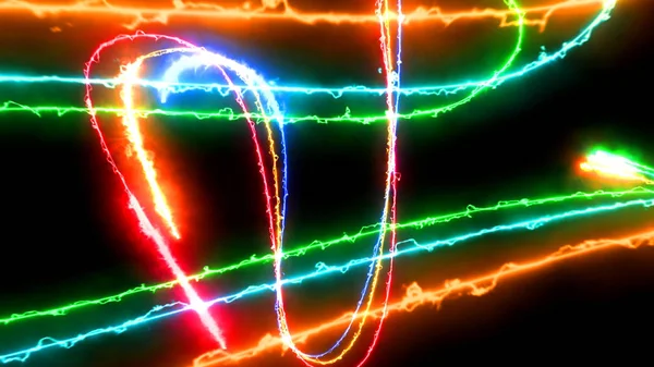 Color energy fire line abstract background