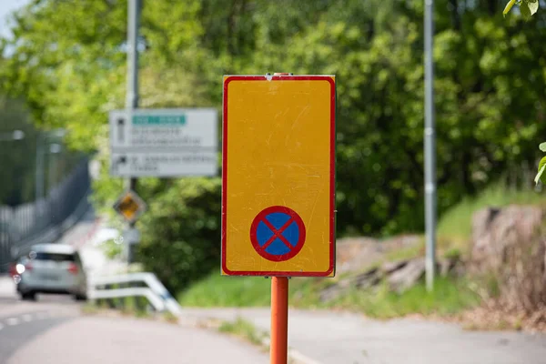 Stop Sign Blank Space — Stock Photo, Image