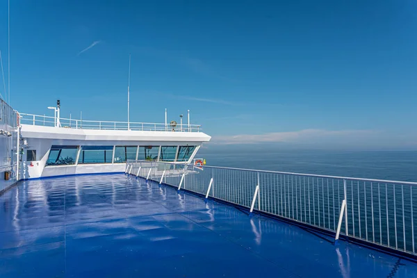 Starboard Side Bridge Ferry — Stock Photo, Image