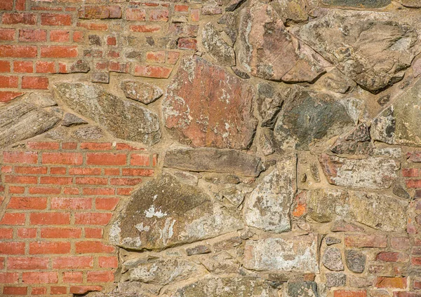 Details of an old castle wall.