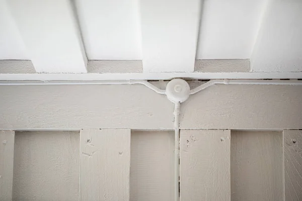 Alte Elektrische Kupplung Der Decke Einer Kabine — Stockfoto