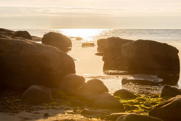 Sunset Rocks Beach — Stock Photo, Image