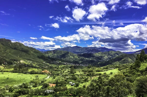 Vilcabamba Ekvador dağların güzel sahne