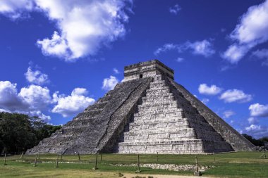 Yucatan Meksika Chichen Itza Dünya Mirası Alanı El Castillo piramit