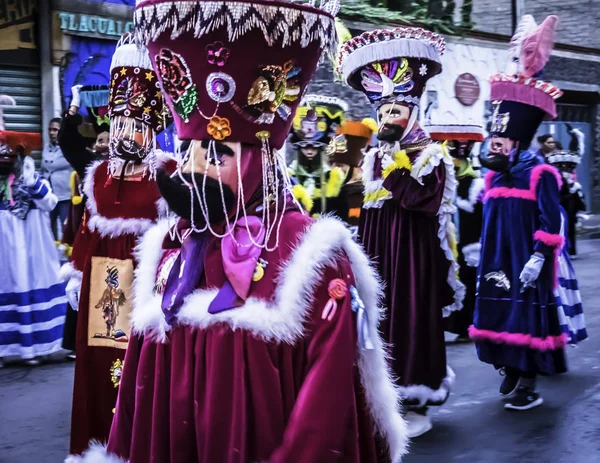 21 октября 2018, Мехико, Мексика - Уличный праздник Диас-де-лос-Муэртос — стоковое фото