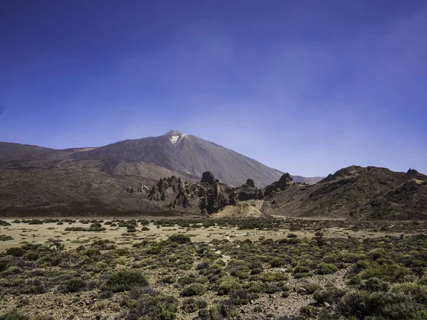 Όμορφο τοπίο του εθνικού πάρκου Teide στην Τενερίφη Κανάρια νησιά Ισπανία — Φωτογραφία Αρχείου