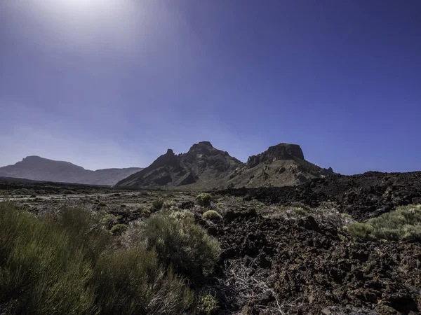 Όμορφο τοπίο του εθνικού πάρκου Teide στην Τενερίφη Κανάρια νησιά Ισπανία — Φωτογραφία Αρχείου