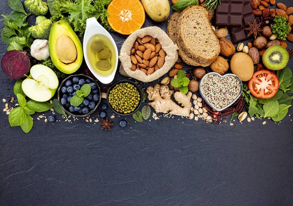 Sağlıklı gıdalar seçimi için Malzemeler. İyileşme kavramı