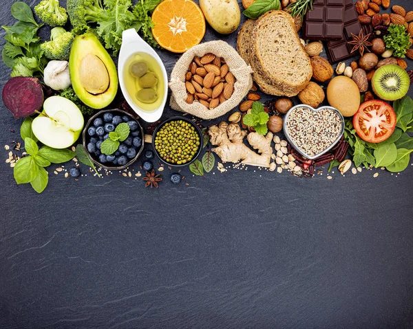 Sağlıklı gıdalar seçimi için Malzemeler. İyileşme kavramı