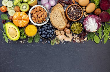 Sağlıklı gıdalar seçimi için Malzemeler. İyileşme kavramı