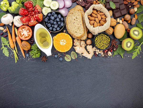 Sağlıklı gıdalar seçimi için Malzemeler. İyileşme kavramı