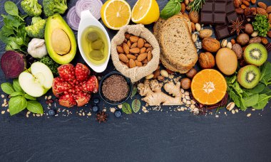 Sağlıklı gıdalar seçimi için Malzemeler. İyileşme kavramı