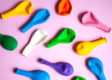 renkli balonlar arka plan.