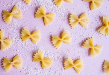 İtalyan makarna arkaplanı.