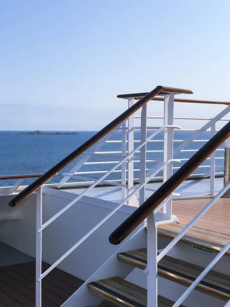 Cruise ship deck. — Stock Photo, Image