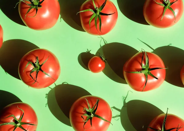 Red tomatoes pattern.