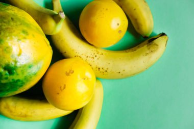 Sarı meyve arka plan.