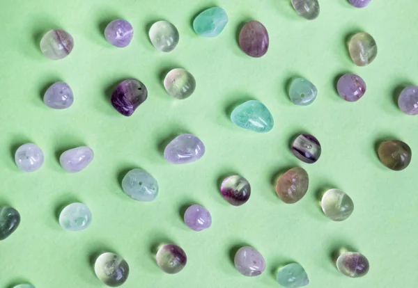 Natural stones beads. — Stock Photo, Image