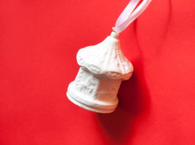 Noel süsleme kırmızı arka plan.