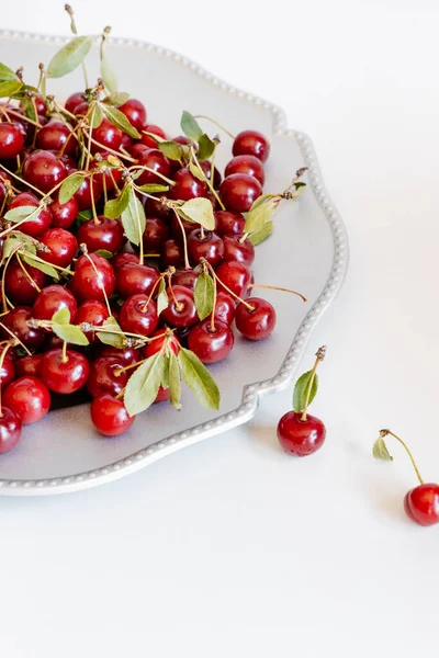 Taze kiraz arkaplanı. 