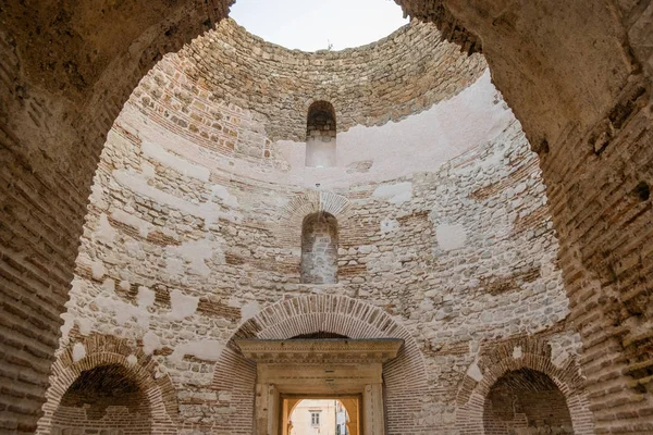 Kroatië Oude Stad Van Split Unesco World Heritage Site Vestibul — Stockfoto