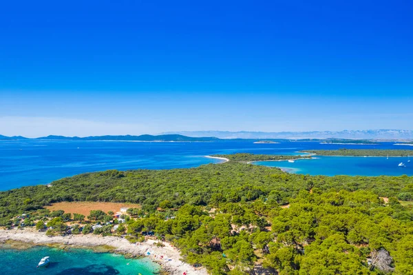 Piękny Seascape Adriatyku Chorwacji Dugi Otok Archipelag — Zdjęcie stockowe