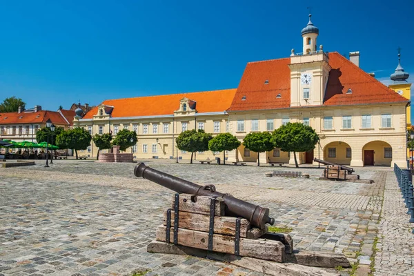 Place Sainte Trinité Tvrdja Vieille Ville Historique Osijek Croatie — Photo