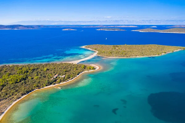 Incríveis Ilhas Exóticas Com Ponte Natural Mar Azul Turquesa Ilha — Fotografia de Stock