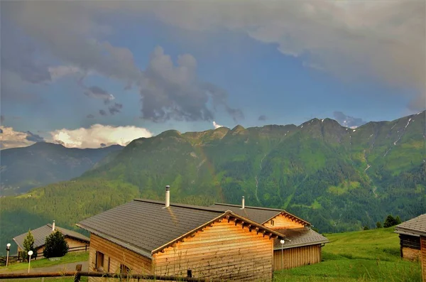 木造住宅高山で — ストック写真