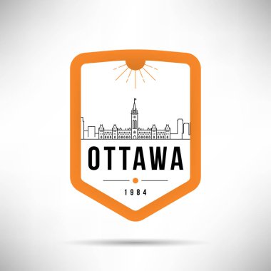 Tipografik Tasarım, Ottawa ile çok az şehir doğrusal manzarası 