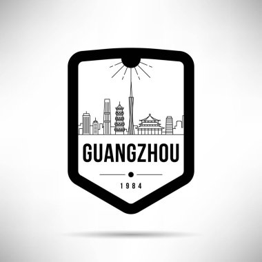 Tipografik Tasarım, Guangzhou ile çok az şehir doğrusal manzarası 