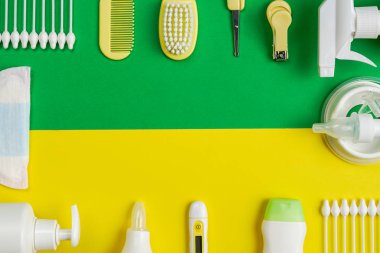 Dijital termometre ve bakım malzemeleri, fotokopi alanı ile