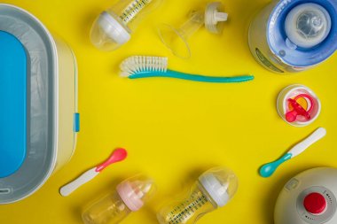 Bibber temizleme fırçası ve elektrikli şişe sterilizatörü