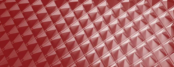Illustration Abstract Futuristic Background Red Metal Mesh Design Texture Wide — 스톡 사진