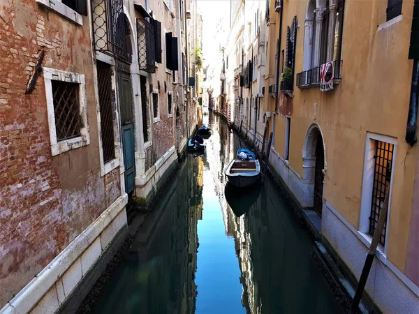 Calles Estrechas Ciudad Vieja Venecia — Foto de Stock