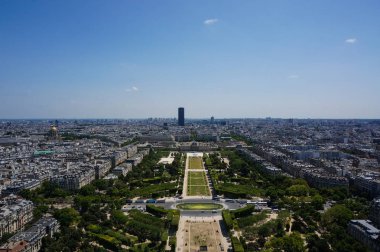 Paris Üstten Görünüm