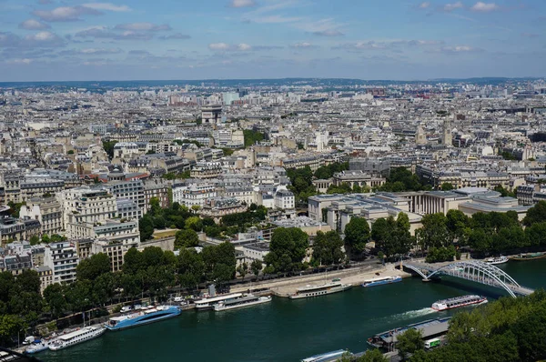 Вид Сверху Париж — стоковое фото