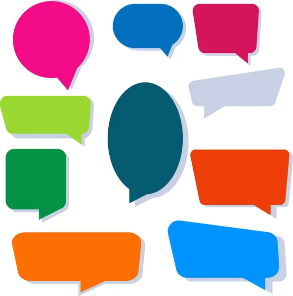 renkli afiş seti. Vektör