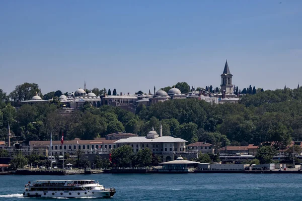 Topkapı Sarayı'ndan deniz üzerinde çekim.