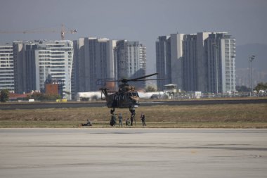  Sikorsky Saldırı helikopteri Atatrk havaalanında vuruldu. Teknofest 2019