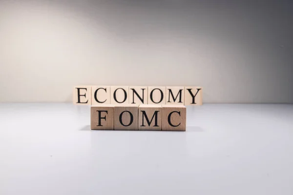 Fomc Συνάντηση Λεπτά Λέξη Πάνω Από Candlestick Διάγραμμα Forex Φόντο — Φωτογραφία Αρχείου