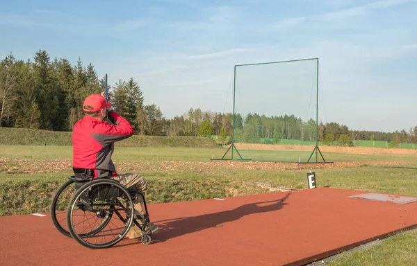 Tekerlekli sandalye çekim yarışma eğitimi