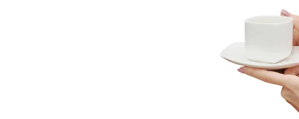 beyaz fincan ve beyaz tabak 