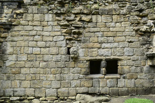 Kirkstall Opatství Zničená Cistercijový Klášter Který Nachází Veřejném Parku Byl — Stock fotografie