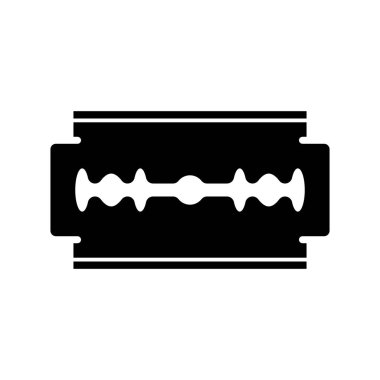 Düz doğrusal tasarım. Mobil uygulamalar, web siteleri ve genel kullanım için Blade simgesi. Vektör illüstrasyon. Jilet.