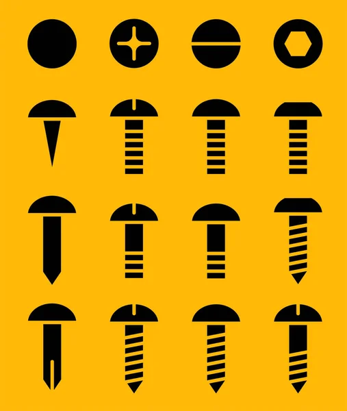 Flat Linear Design Building Hardware Icons Applications Web Sites Public — Stock Vector