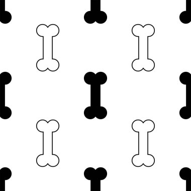 Kemik dikişsiz desen. Arka plan. Soyut geometrik şekil dokusu. Duvar kağıtları, sarma, tekstil için tasarım şablonu. Vektör İllüstrasyonu