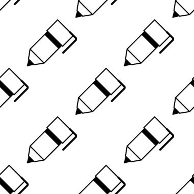 Kalem dikişsiz desen. Arka plan. Soyut geometrik şekil dokusu. Duvar kağıtları, sarma, tekstil için tasarım şablonu. Vektör İllüstrasyonu